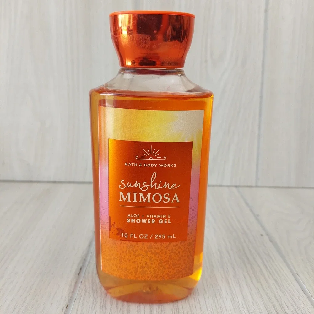 Bath & Body Works Shower Gel Unisex 10oz Orange Sunshine Mimosa Citrus Champagne